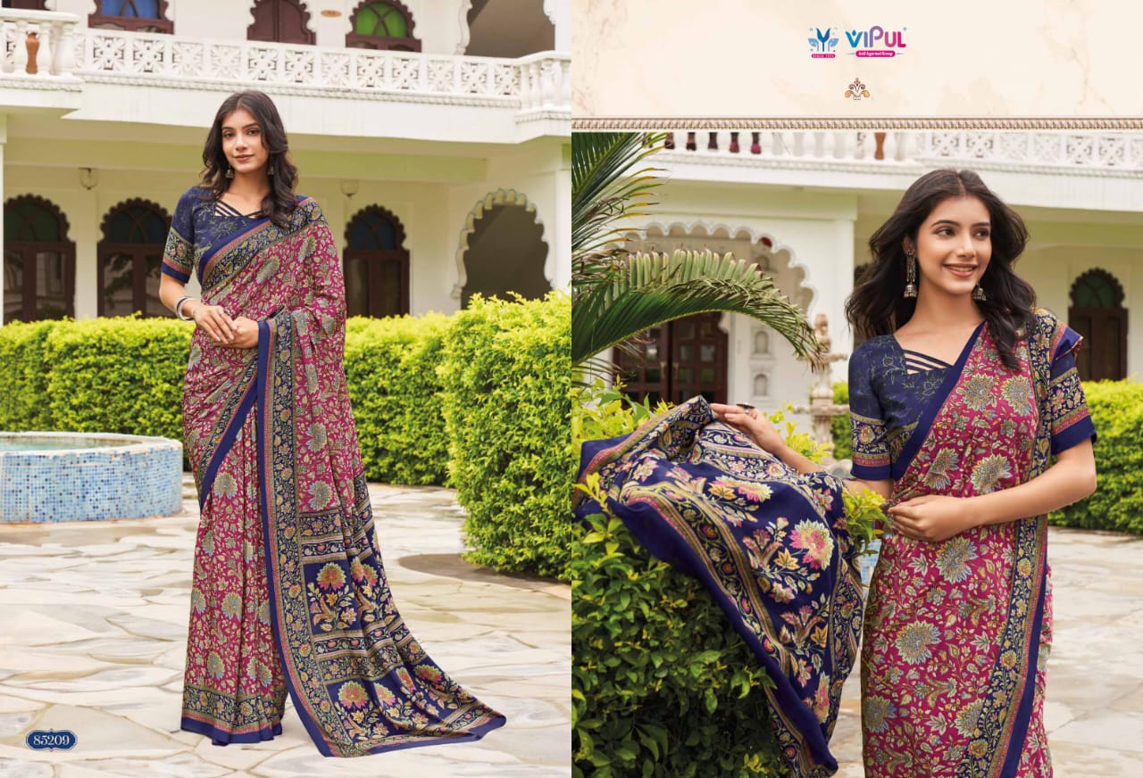 85209 Heritage Vol 11 Vipul Silk Sarees
