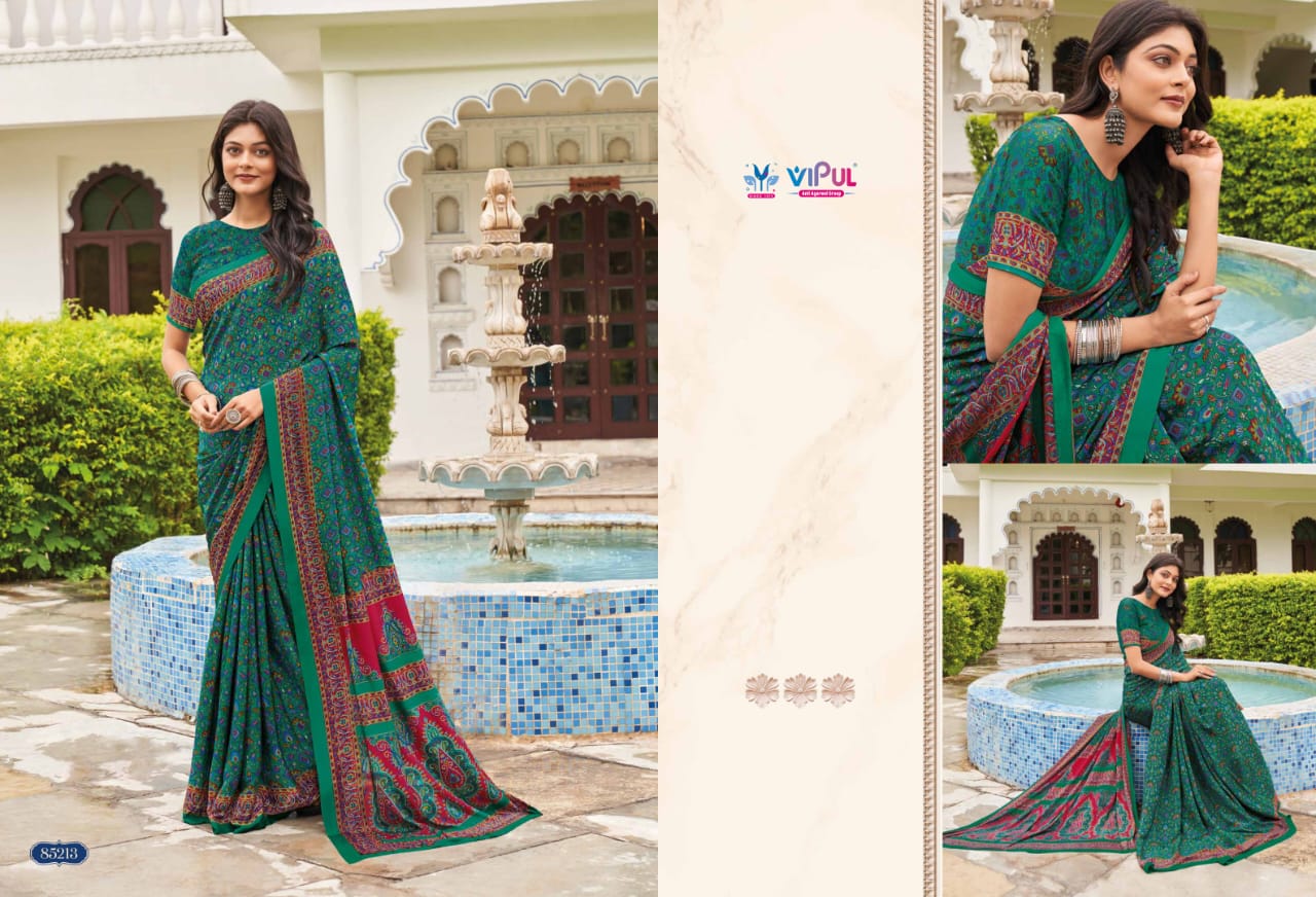 85213 Heritage Vol 11 Vipul Silk Sarees