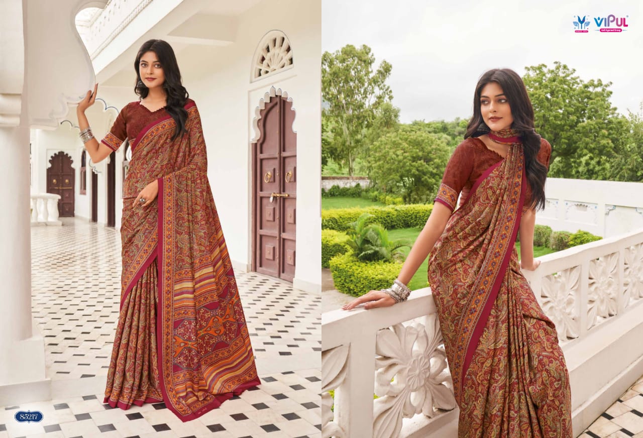 85217 Heritage Vol 11 Vipul Silk Sarees