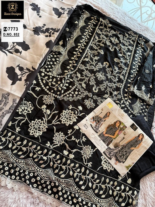 852 Ziaaz Designs Cotton Pakistani Salwar Suits