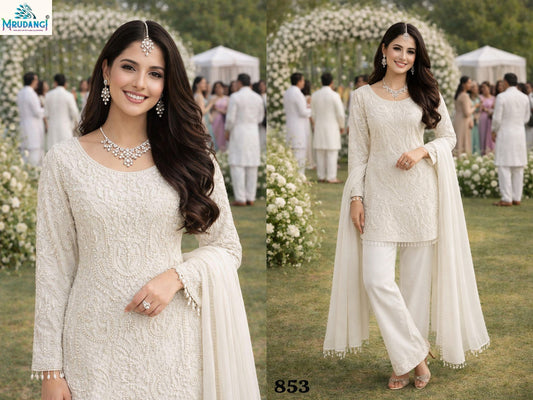 853 Beads Mrudangi Premium Georgette Readymade Suits