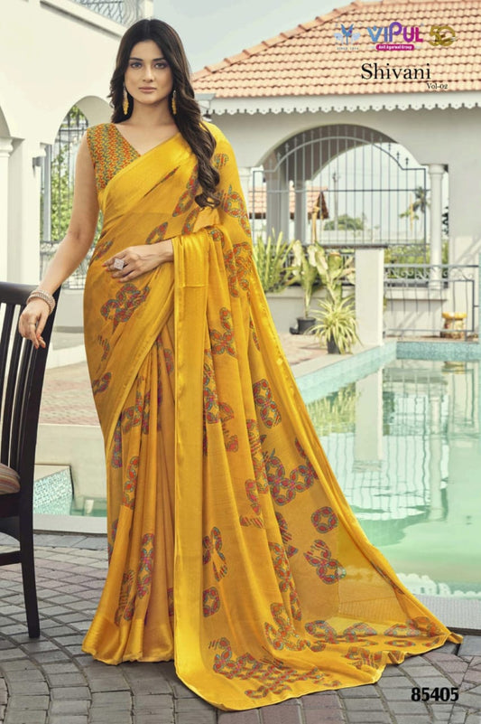 85405 Shivani Vol 2 Vipul Georgette Sarees