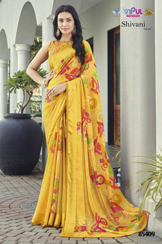 85409 Shivani Vol 2 Vipul Georgette Sarees