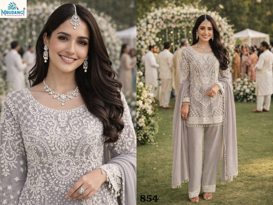 854 Beads Mrudangi Premium Georgette Readymade Suits