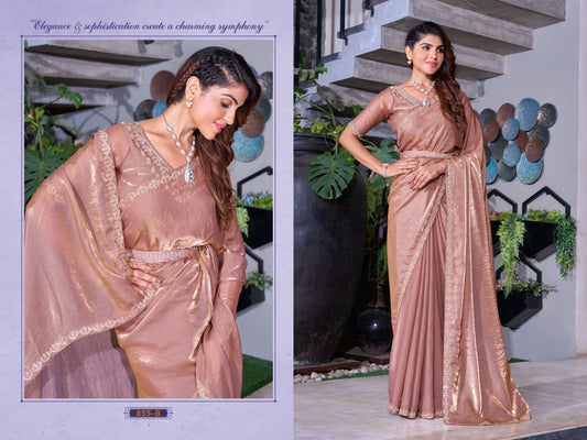 855B Mehek Satin Silk Sarees