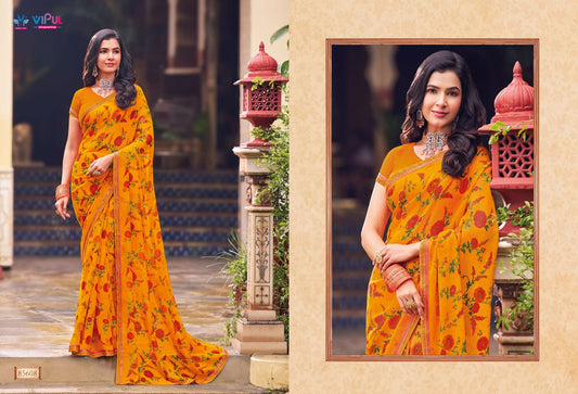 85608 Tulsi Vol 9 Vipul Georgette Sarees