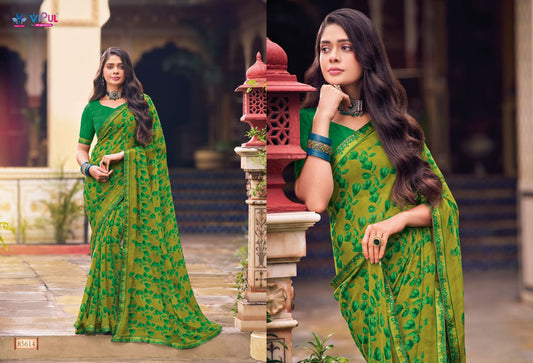 85614 Tulsi Vol 9 Vipul Georgette Sarees