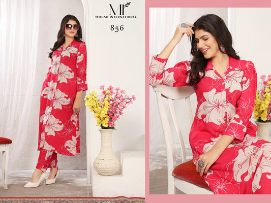 856 Wondor Vol 1 Moksh Pocket Co Ord Set