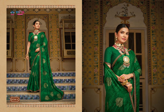 85709-A Sajilee Vol-2 Vipul Georgette Sarees