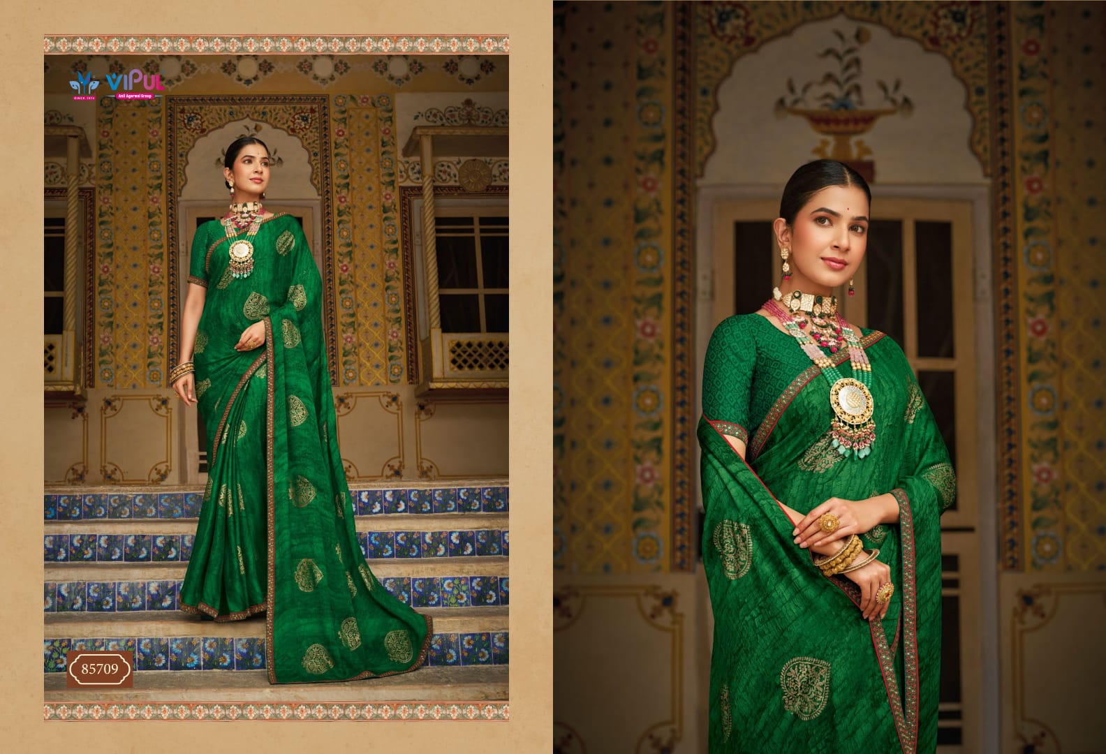 85709 Sugandha Vol 3 Vipul Georgette Sarees