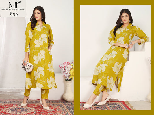 859 Wondor Vol 1 Moksh Pocket Co Ord Set
