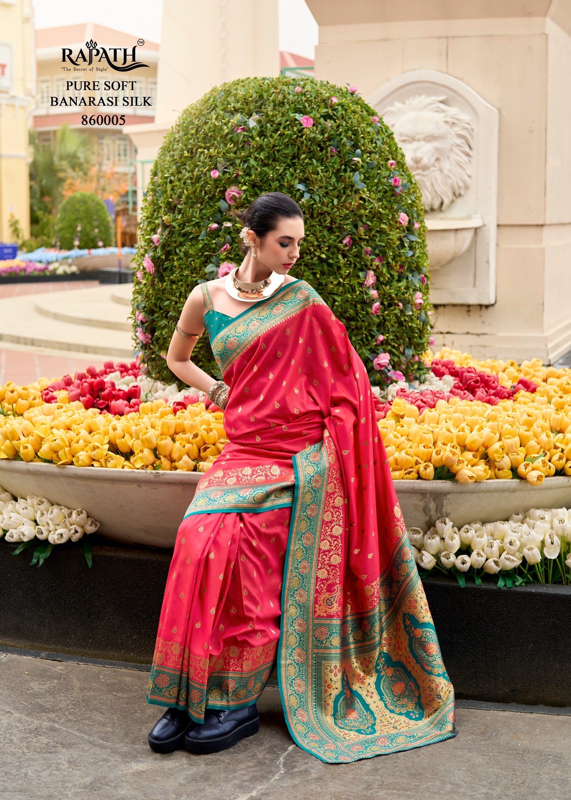 860005 Soundarya Rajpath Silk Sarees