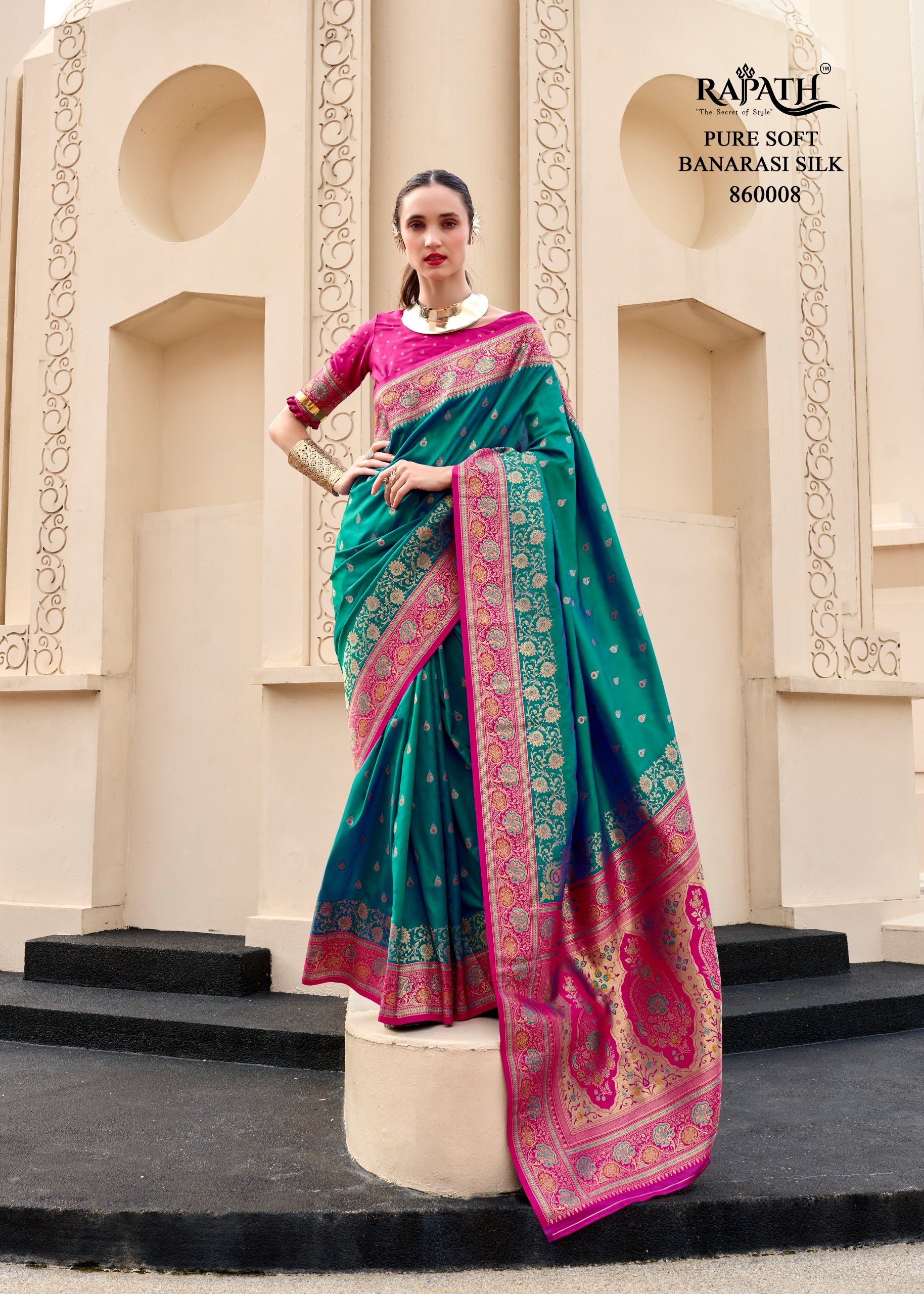 860008 Soundarya Rajpath Silk Sarees
