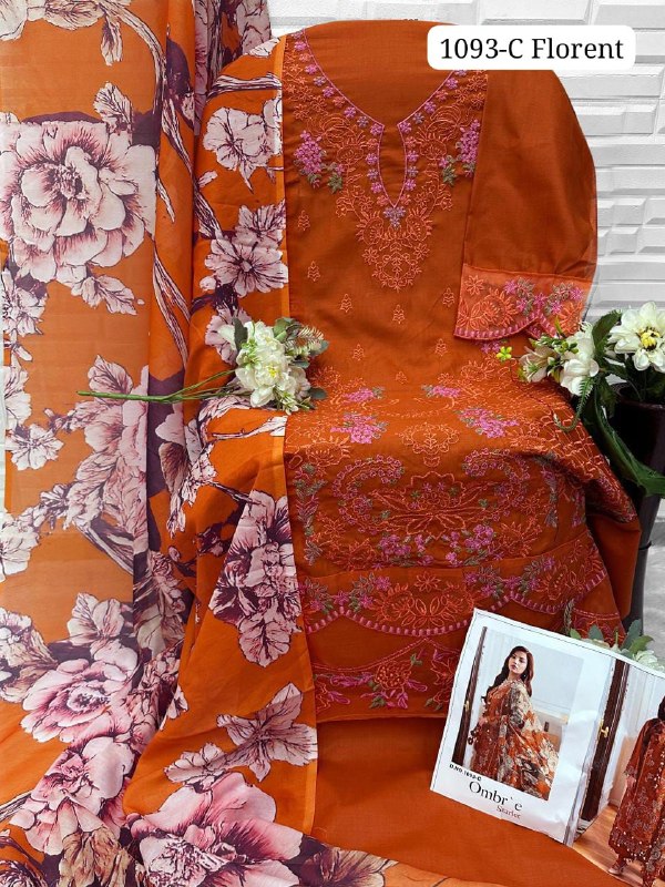 1093-C Florant Pakistani Salwar Suit
