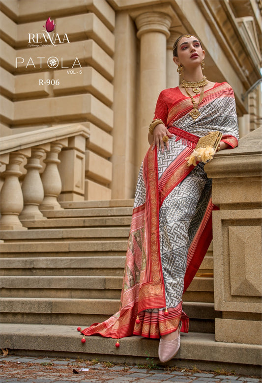 R-906 Patola Vol 5 Rewaa Sarees