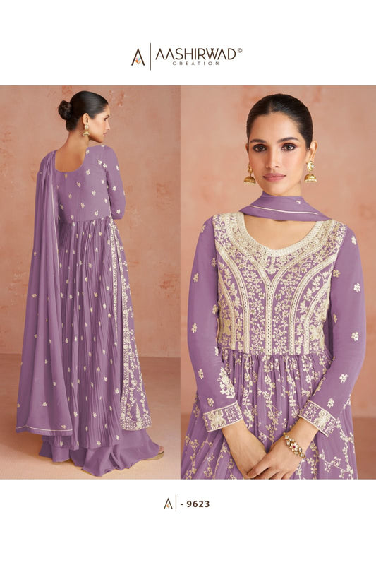 9623 Inaya Aashirwad Creation Readymade Suits