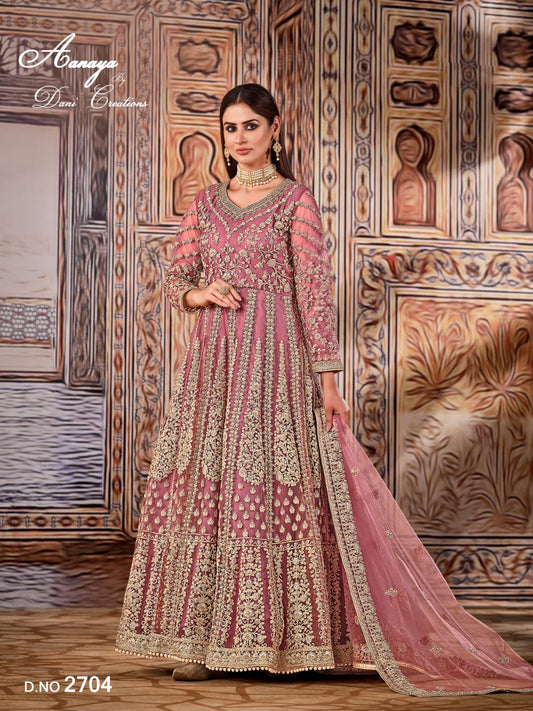 2704 Aanaya Vol 127 Dani Creation Unstitched Suits