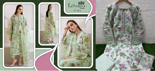 1362 Laxuria Trendz Pakistani Readymade Suits