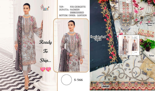 566 Shree Fabs Pakistani Salwar Suits
