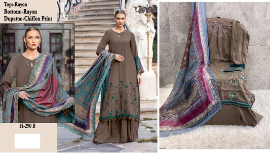 290B Hoor Tex Pakistani Salwar Suits