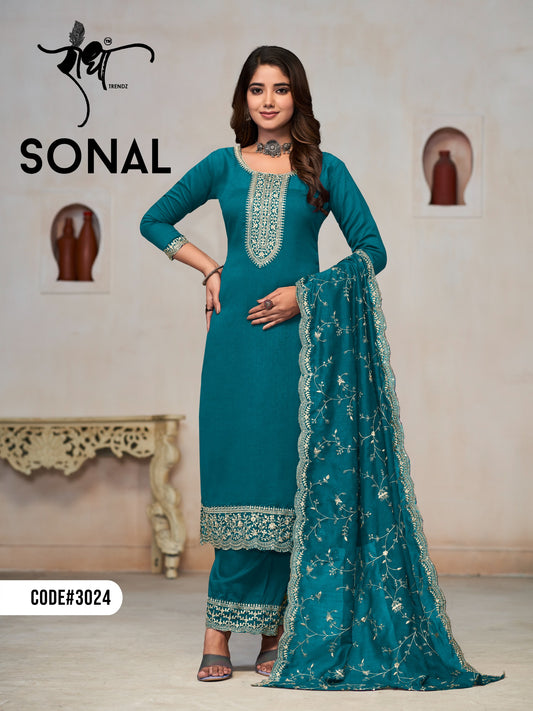 3024 Sonal Radha Unstitched Suits