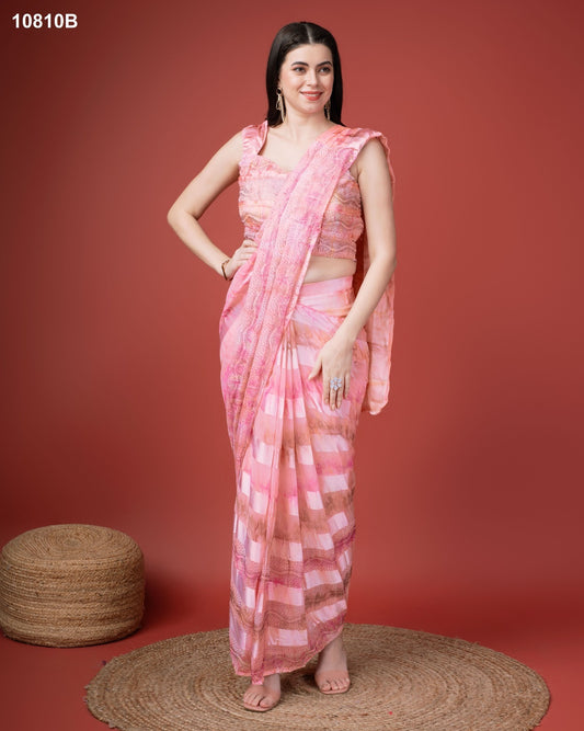 10810B Amoha Ready To Wear Saree