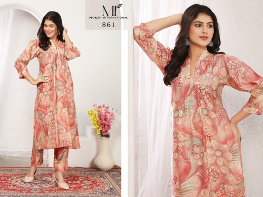 861 Wondor Vol 1 Moksh Pocket Co Ord Set