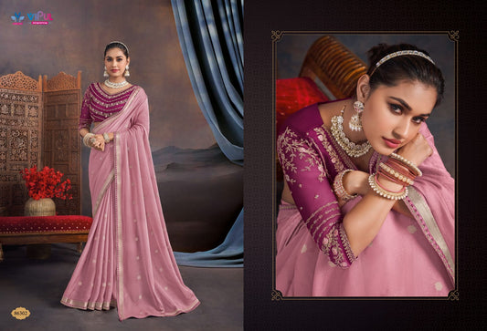 86302 Jannat Vipul Organza Sarees