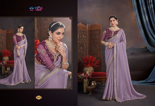 86304 Jannat Vipul Organza Sarees