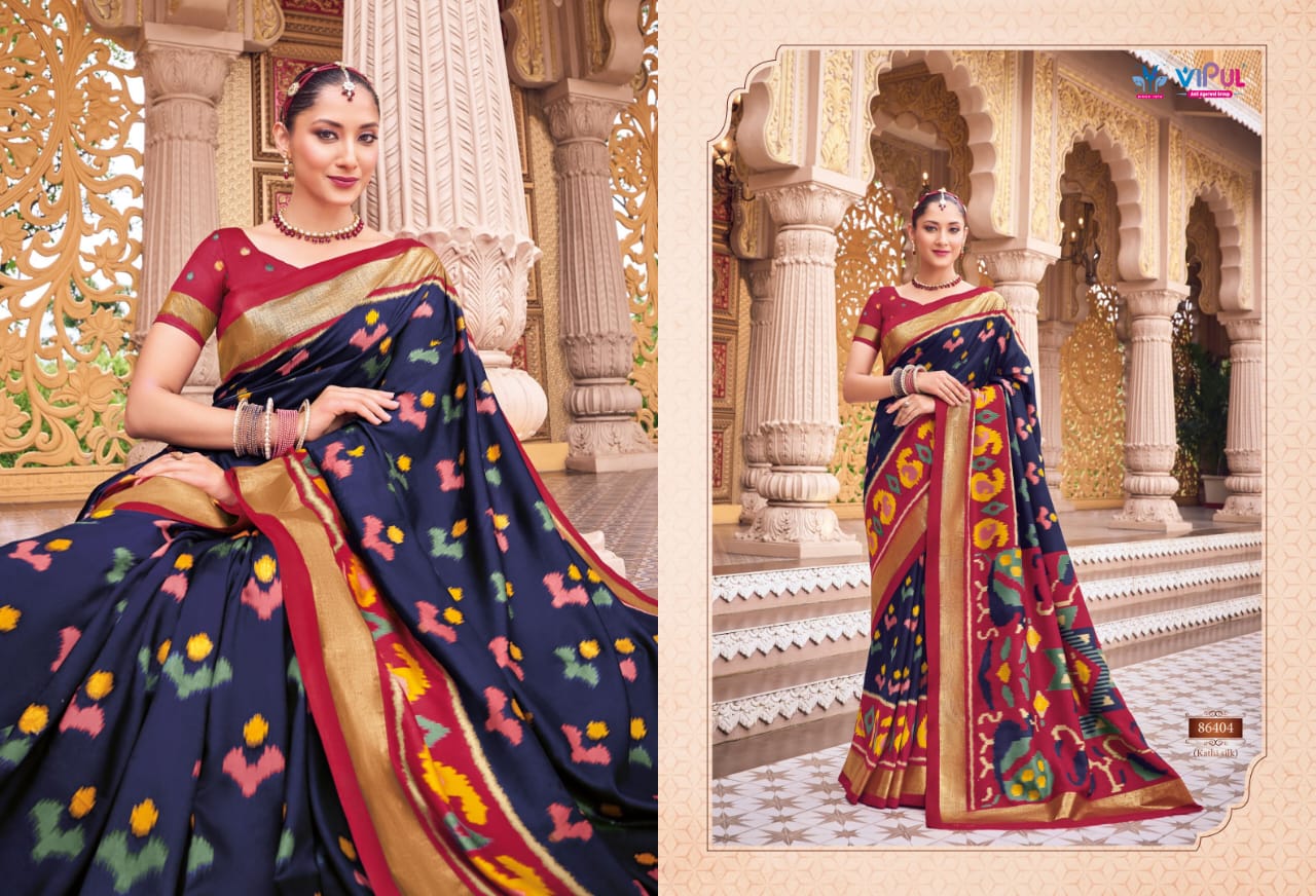 86404 Gulmarg Vol 5 Vipul Silk Sarees