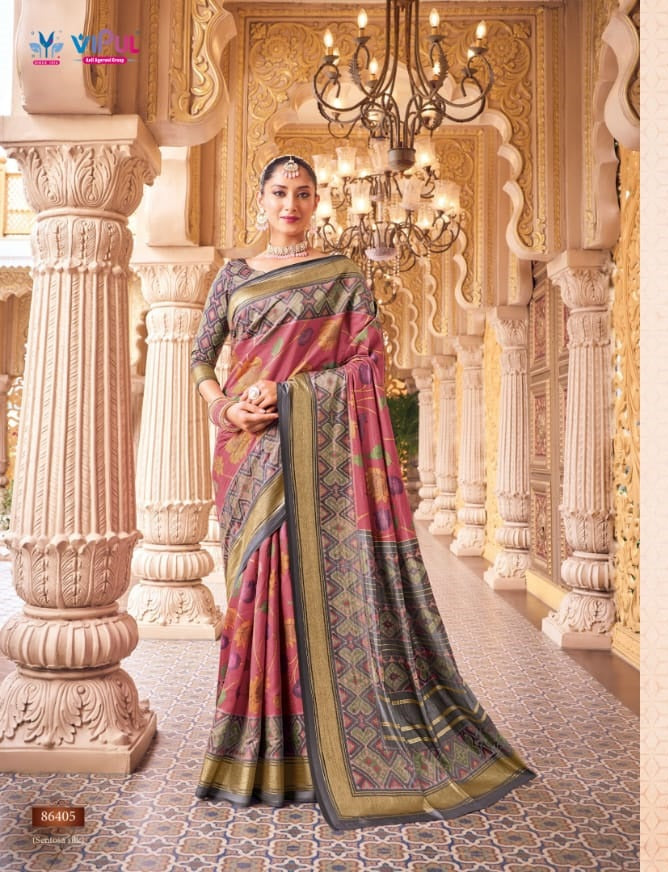 86405 Gulmarg Vol 5 Vipul Silk Sarees