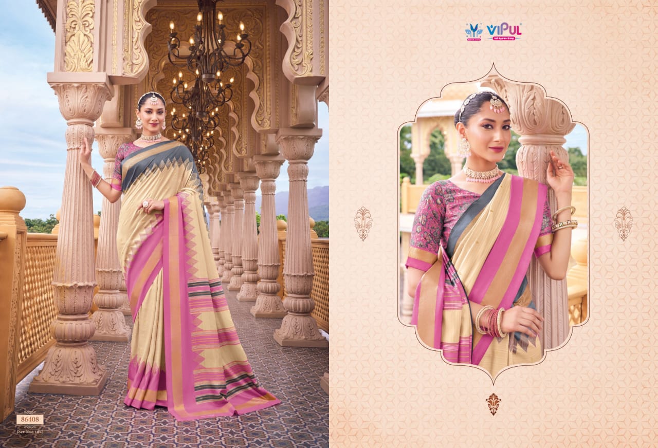 86408 Gulmarg Vol 5 Vipul Silk Sarees