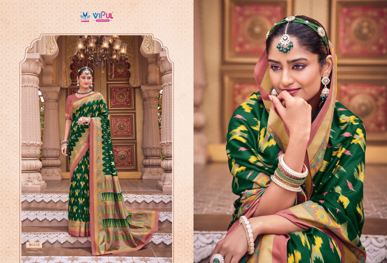 86410 Gulmarg Vol 5 Vipul Silk Sarees