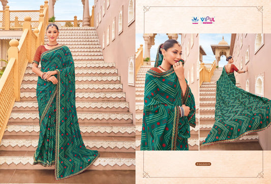 86509 Jeevan Saathi Vol 2 Vipul Bandhani Sarees