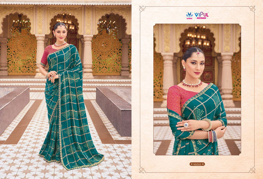 86513 Jeevan Saathi Vol 2 Vipul Bandhani Sarees