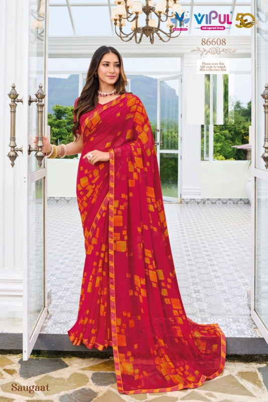 86608 Saugaat Vipul Weightless Sarees
