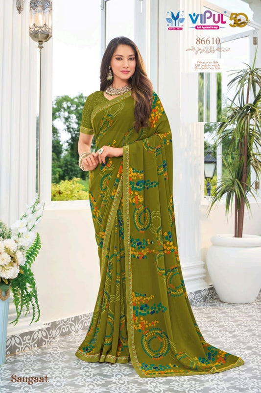 86610 Saugaat Vipul Weightless Sarees