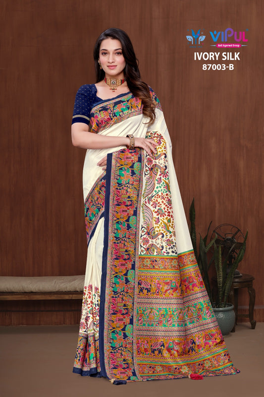 87003-B Vipul Silk Sarees