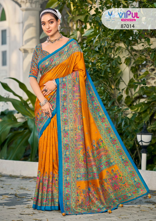 87014 Vipul Silk Sarees