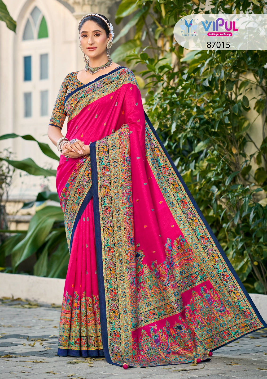 87015 Vipul Silk Sarees
