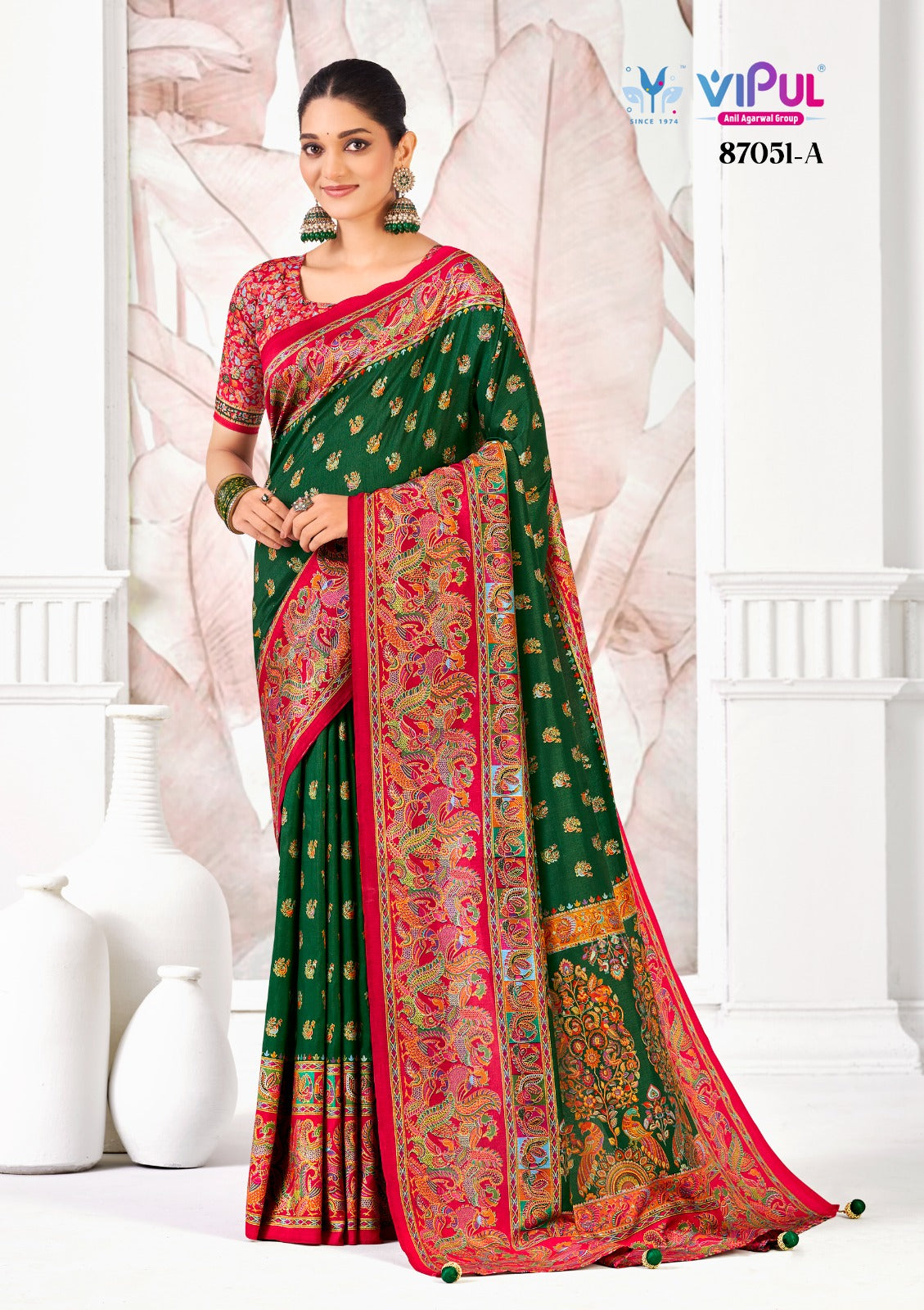 87051A Vipul Silk Sarees