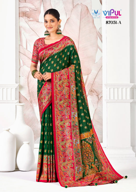 87051A Vipul Silk Sarees