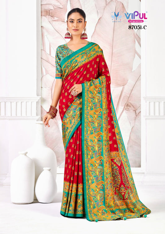 87051C Vipul Silk Sarees