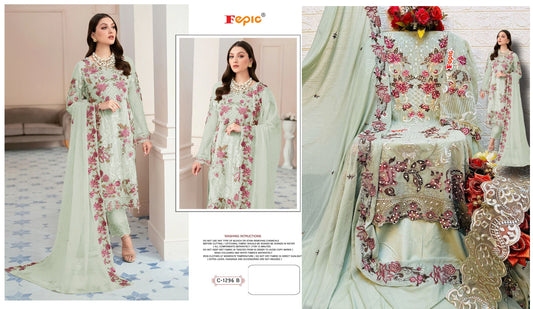 C-1296-B Rosemeen Fepic Pakistani Salwar Suits