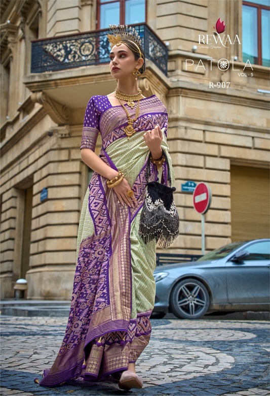 R-907 Patola Vol 5 Rewaa Sarees
