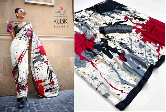 324009 Kubik Rajtex Sarees