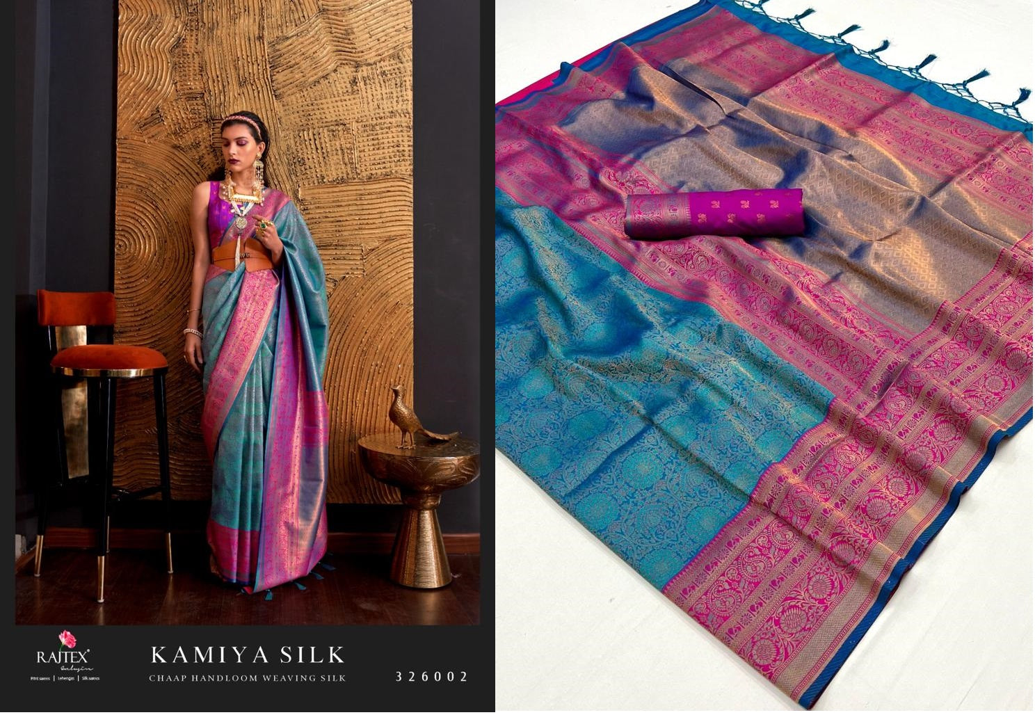 326002 Kamiya Rajtex Sarees