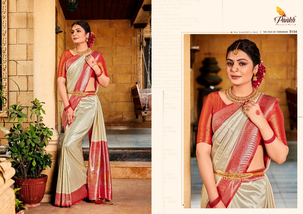 5104 Kashish Pankh Sarees