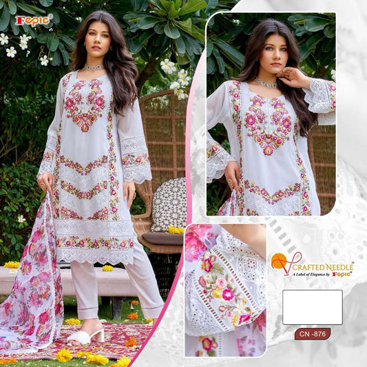 876 Crafted Needle Pakistani Readymade Suits