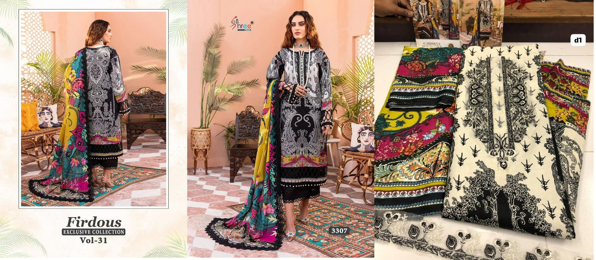 3307 Shree Fabs Pakistani Salwar Suits